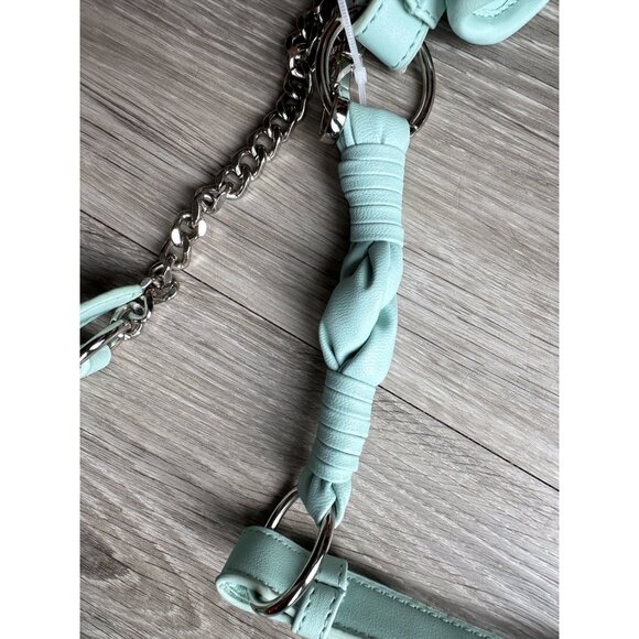 Steve Madden Bdaryll Crossbody / Shoulder bag - Frest Mint  with Round Tag Pouch - Picture 13 of 16